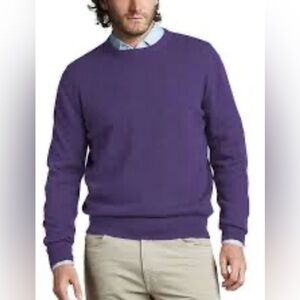 Massoti Classic Purple Crewneck Sweater